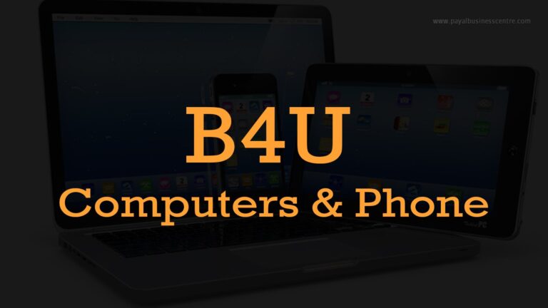 B4U Computers & Phone - Mobile/Computers - 8138 128 St