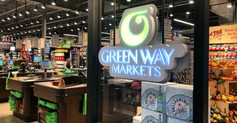 Green Way Market-Maplewood NJ store sign