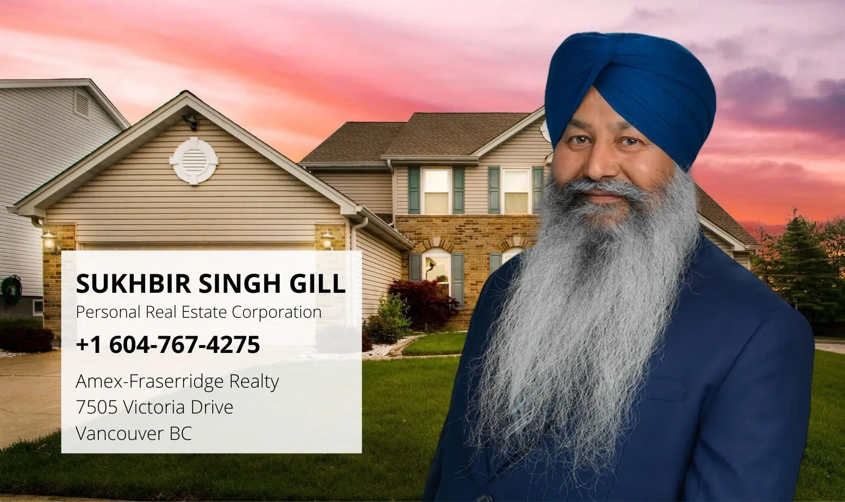 Sukhbir Singh Gill – PREC, Amex Fraseridge Realty